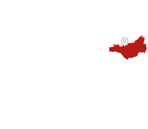 Oesterreich Karte mit Stecknadel